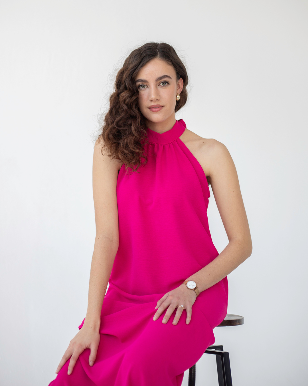 Aurora Halterneck Dress