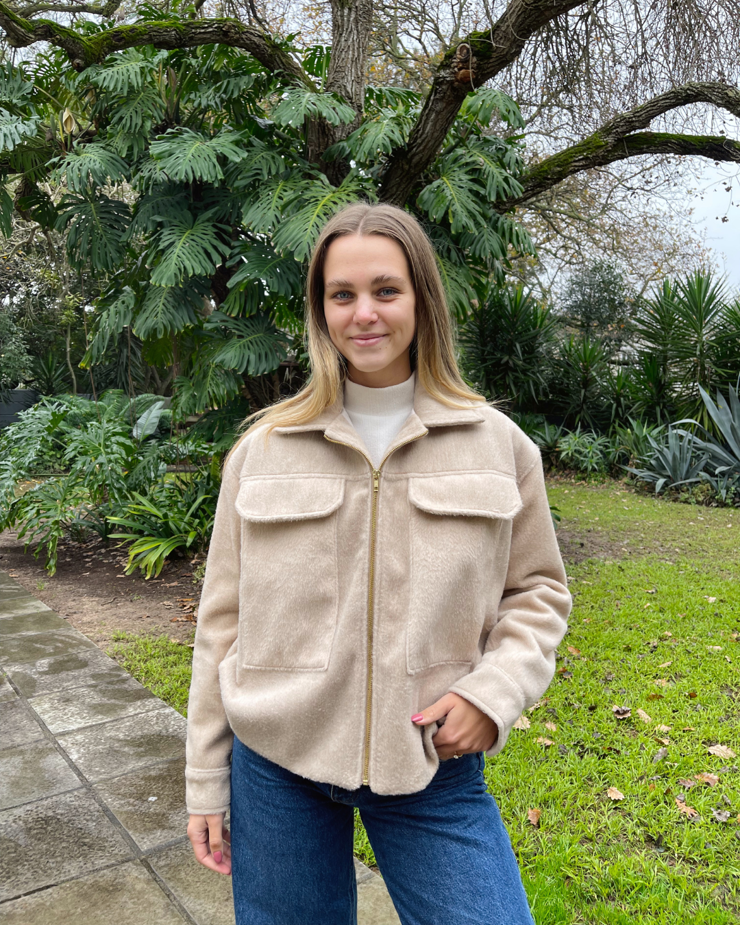 The Casual Melton Jacket