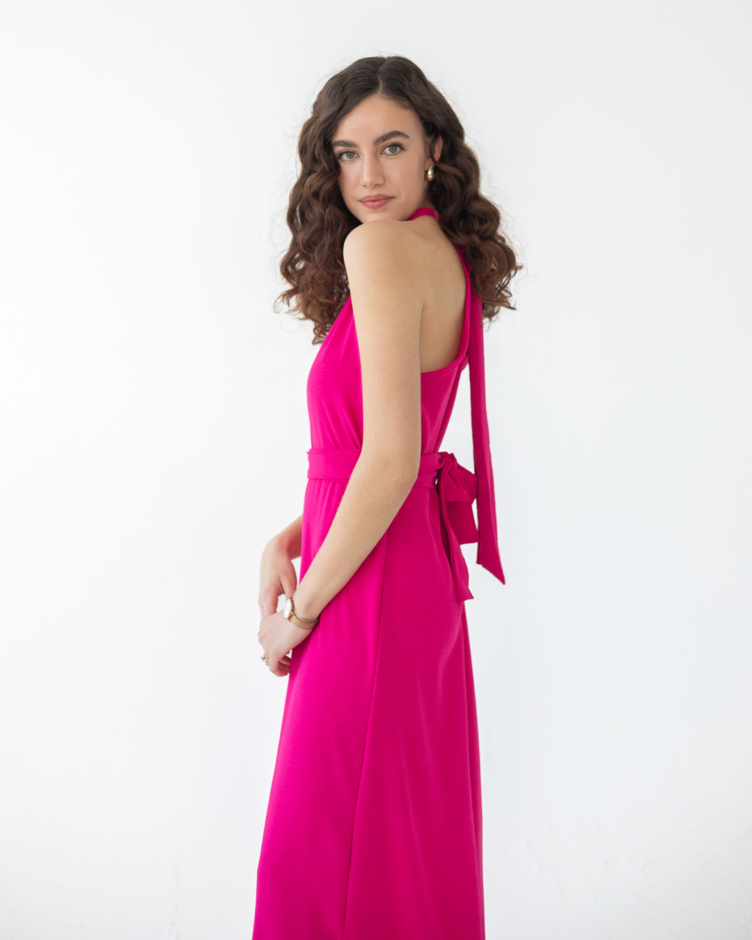 Aurora Halterneck Dress