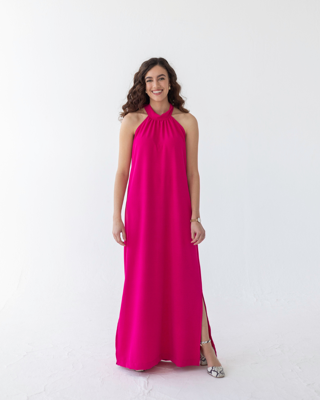 Aurora Halterneck Dress