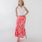 Sassy Pink Animal Print Skirt