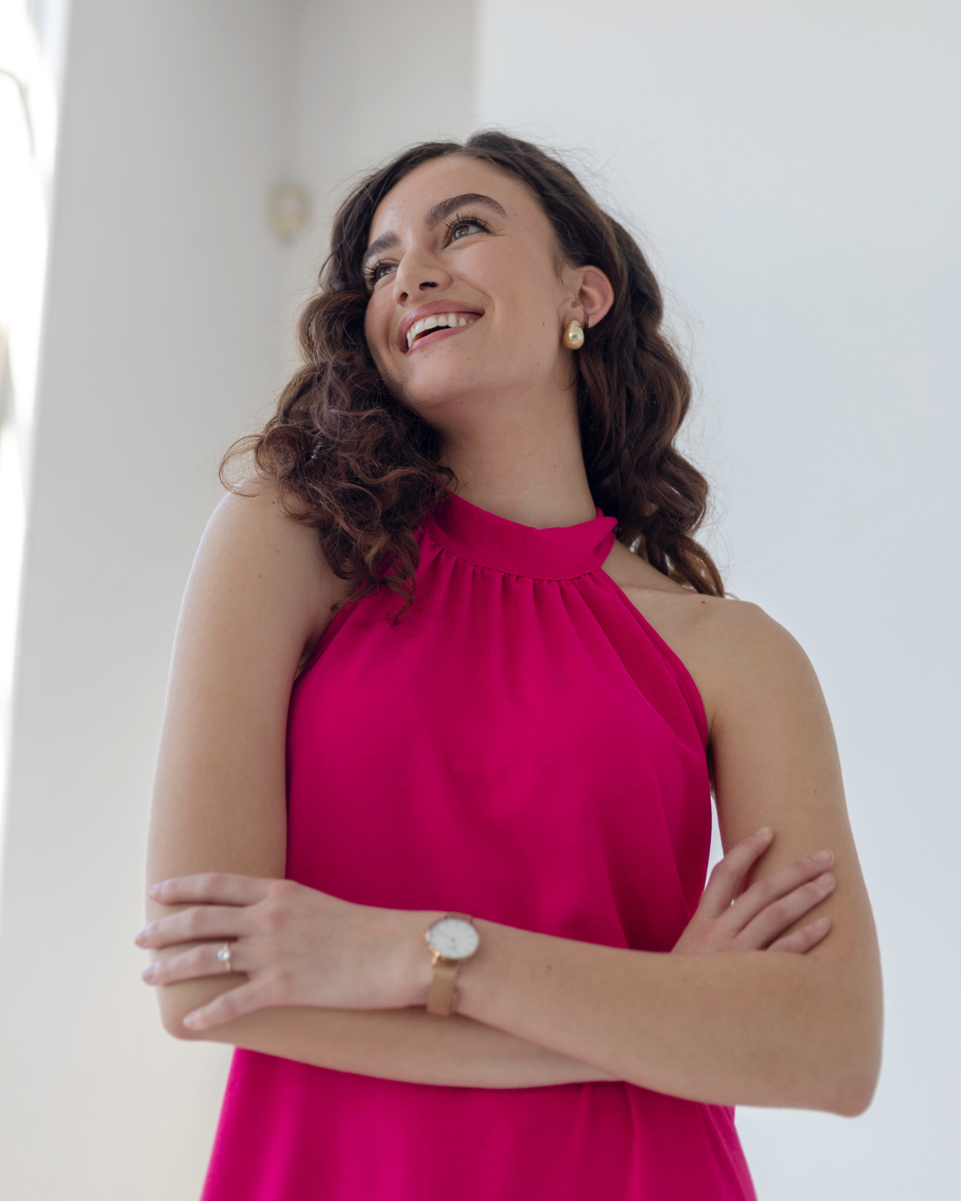 Aurora Halterneck Dress