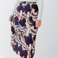 Pleated Skirt | Autumnal Print