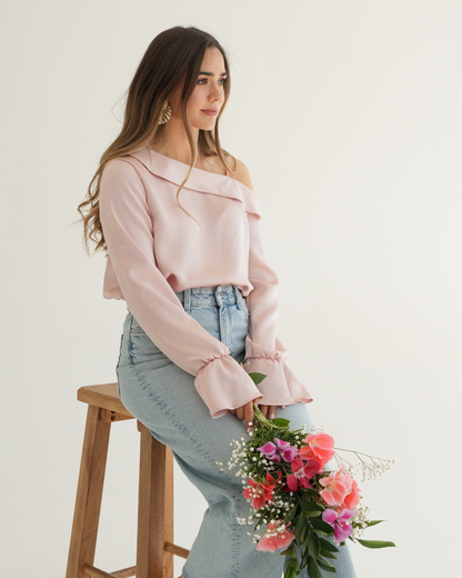 The Soft Drape Blouse