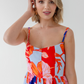 Azure Print Midi Dress | Flikker x Seen