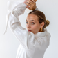 Virago Sleeve Button Up Blouse | Ivory