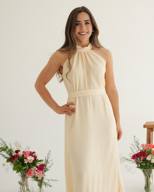 Classic Halter Dress | Butter