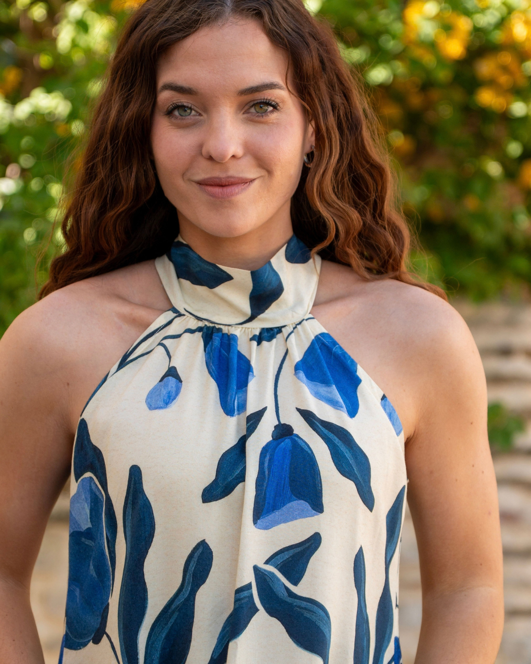 The Celeste Halter Dress