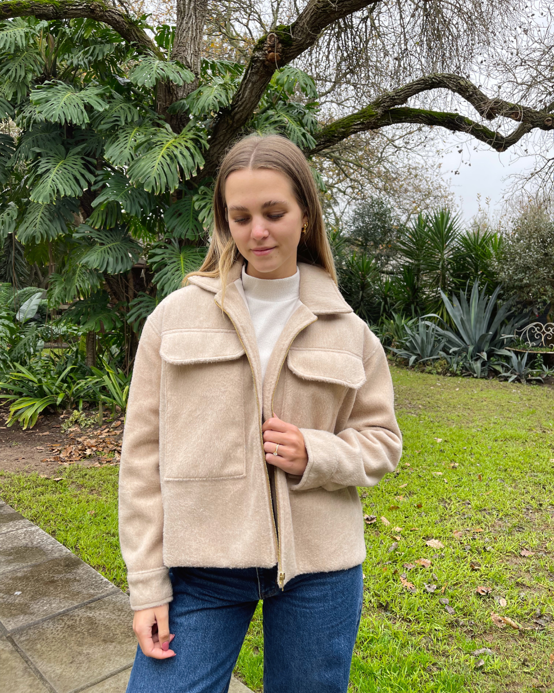 The Casual Melton Jacket