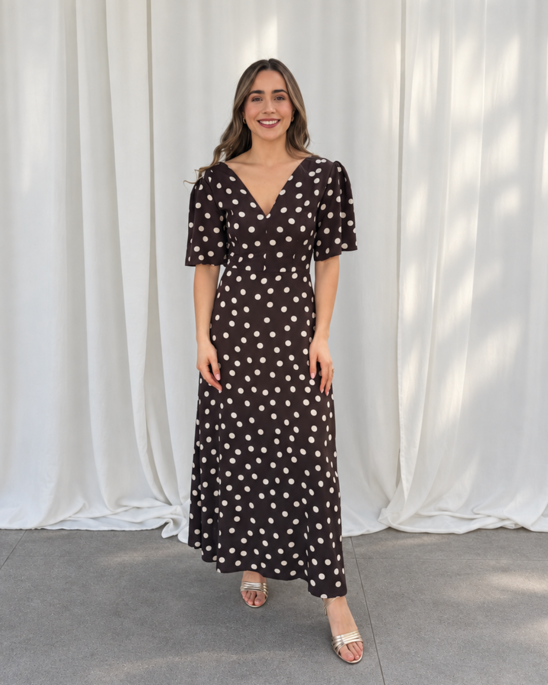 The Polka Pop Dress