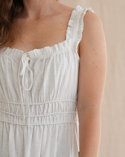 The Chloe Dress | White