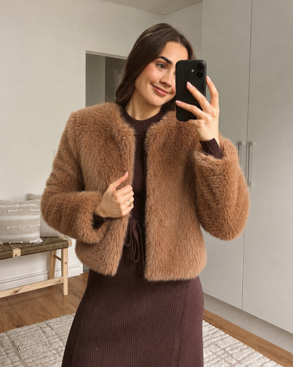 PRE ORDER: Dulce Faux Fur Jacket