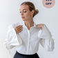 Virago Sleeve Button Up Blouse | Ivory