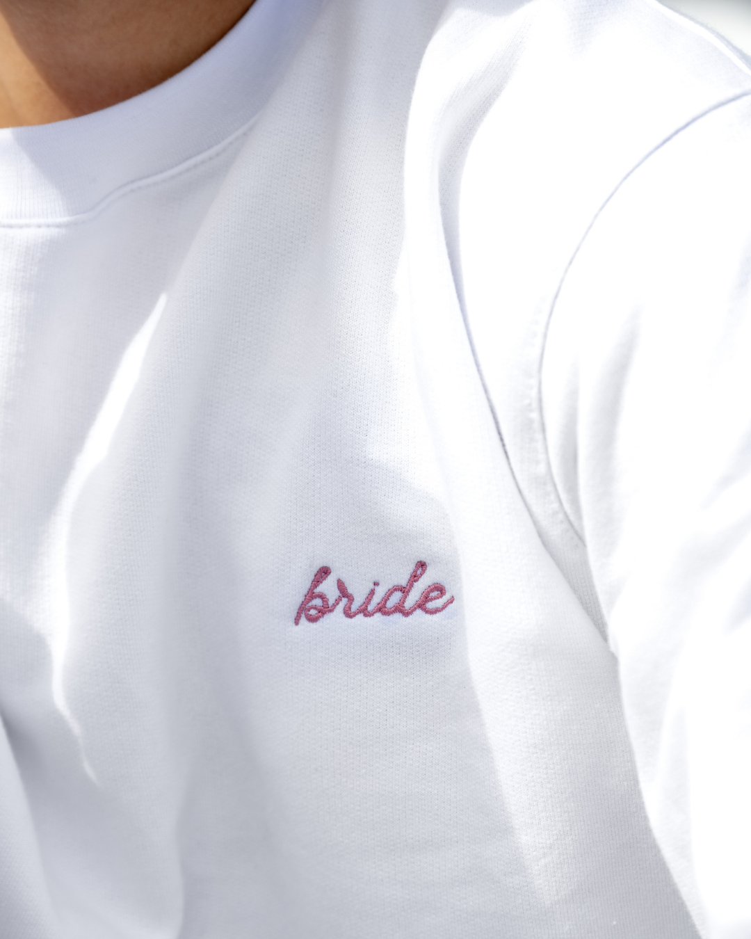 Cursive Bride Sweatshirt | PRE ORDER: 4-5 Week Lead Time