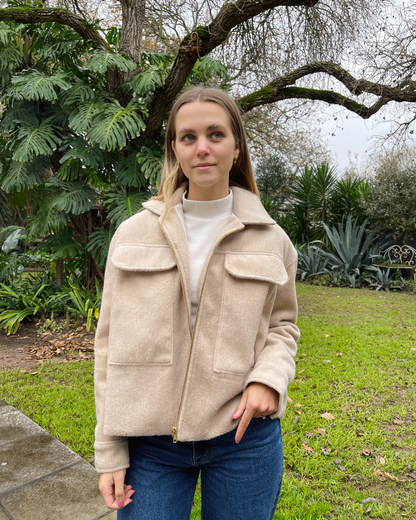 The Casual Melton Jacket