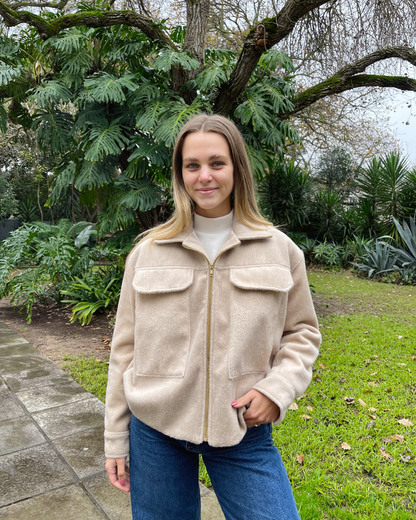 The Casual Melton Jacket