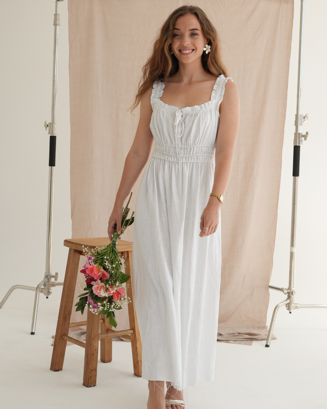 The Chloe Dress | White