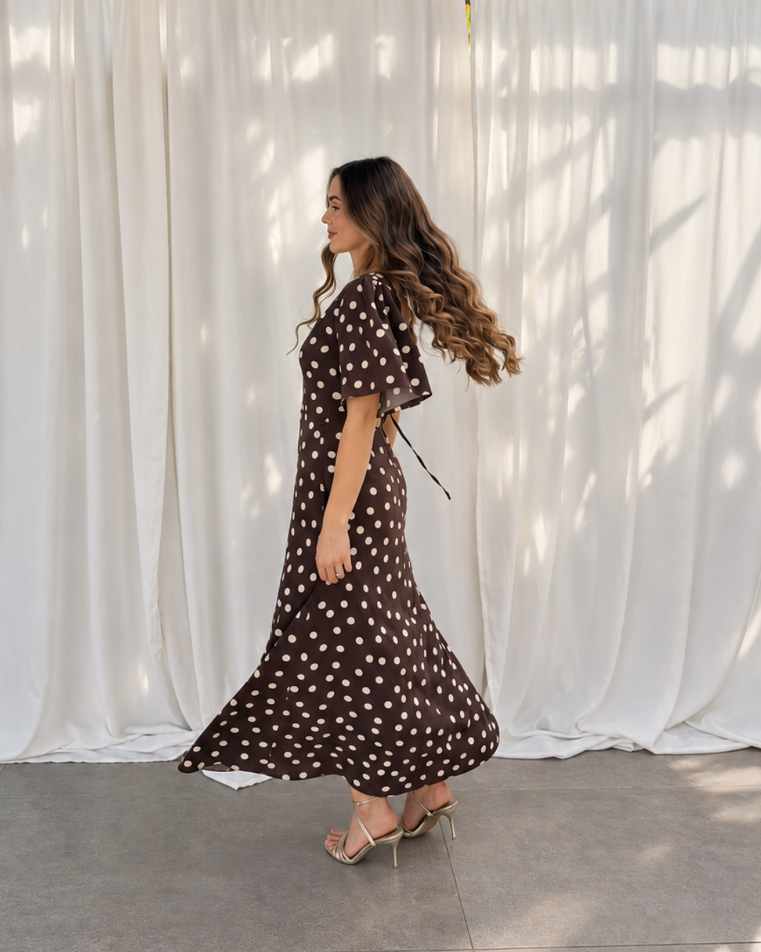 The Polka Pop Dress