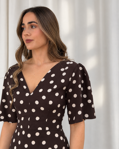 The Polka Pop Dress
