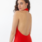 Low Back Halterneck Dress