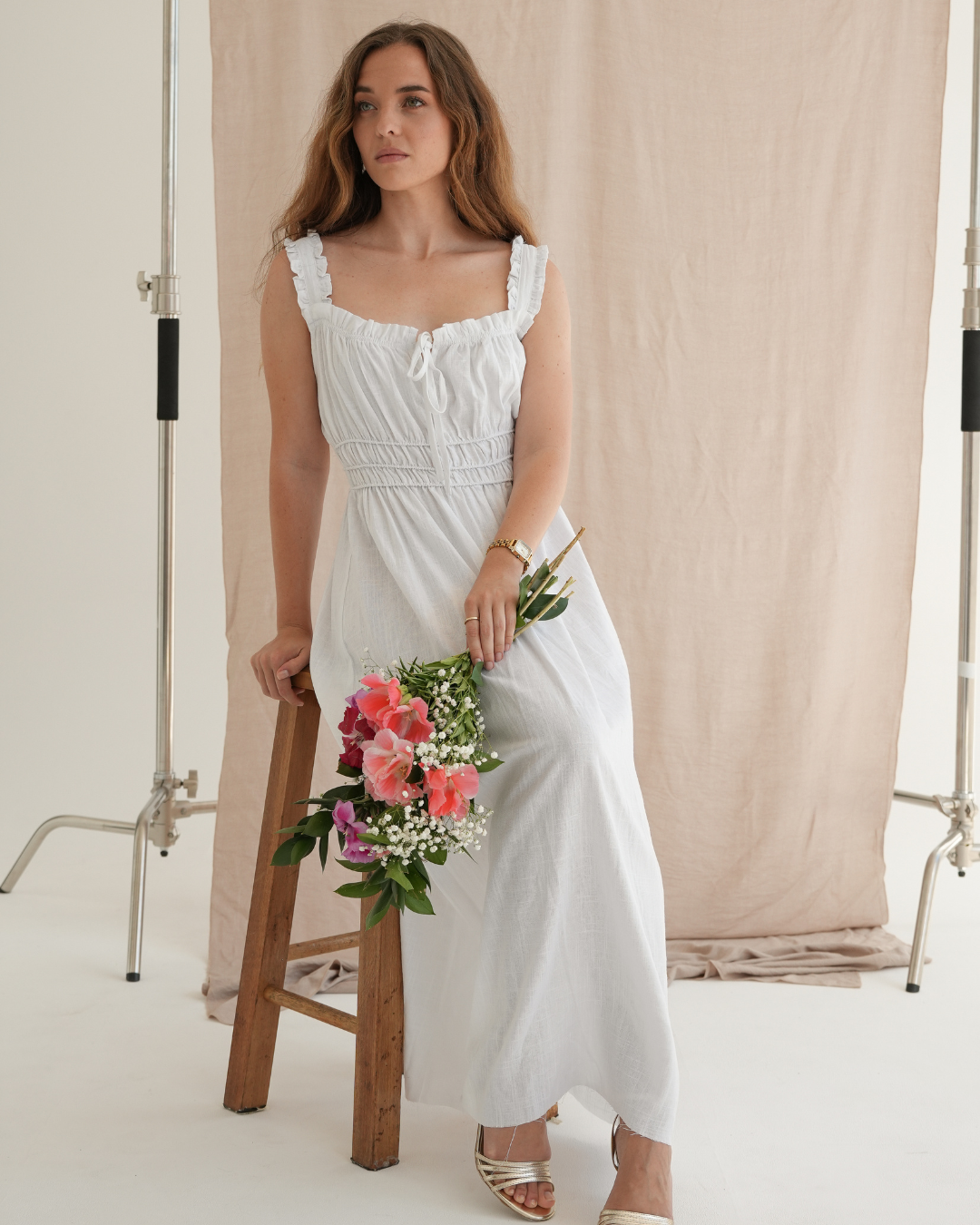 The Chloe Dress | White